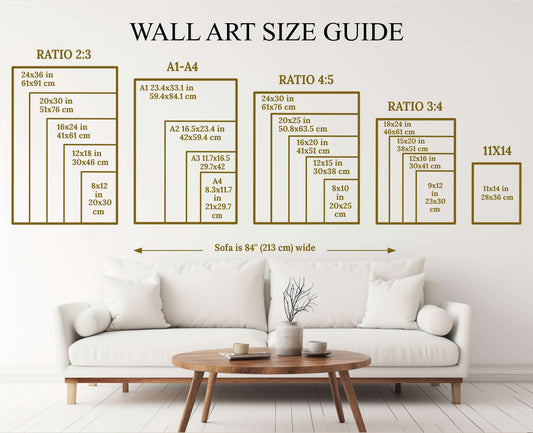 Wall Art Sizes – A Complete Guide