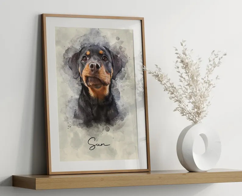 Custom Pet Portrait, Personalized Pet Art, Digital Pet Portrait, Pet Portrait from Photo, Custom Dog Portrait, Custom Cat Portrait, Pet Painting from Photo, Pet Memorial Gift, Dog Memorial, Cat Memorial, Pet Loss Gift, Decorative Wall Art, Custom Wall Decor, Personalized Gift, Gift for Pet Lover, Dog Mom Gift, Cat Dad Gift, Pet Owner Gift, Animal Lover Gift, Digital Painting, Custom Artwork, Pet Illustration, Photo to Art, Turn Photo into Painting, Custom Drawing, Printable Pet Portrait, Digital File, Frame