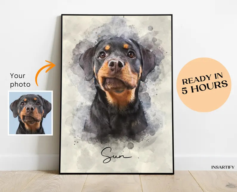 Custom Pet Portrait, Personalized Pet Art, Digital Pet Portrait, Pet Portrait from Photo, Custom Dog Portrait, Custom Cat Portrait, Pet Painting from Photo, Pet Memorial Gift, Dog Memorial, Cat Memorial, Pet Loss Gift, Decorative Wall Art, Custom Wall Decor, Personalized Gift, Gift for Pet Lover, Dog Mom Gift, Cat Dad Gift, Pet Owner Gift, Animal Lover Gift, Digital Painting, Custom Artwork, Pet Illustration, Photo to Art, Turn Photo into Painting, Custom Drawing, Printable Pet Portrait, Digital File, Frame